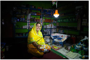 Quality-verified pico-solar lanterns are electrifying remote off-grid Bangladesh transforming lives